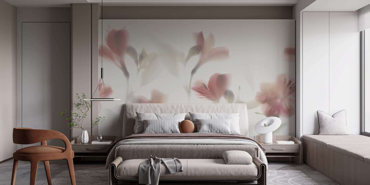 Modern Florals in Motion: Wallpaper That Feels Alive