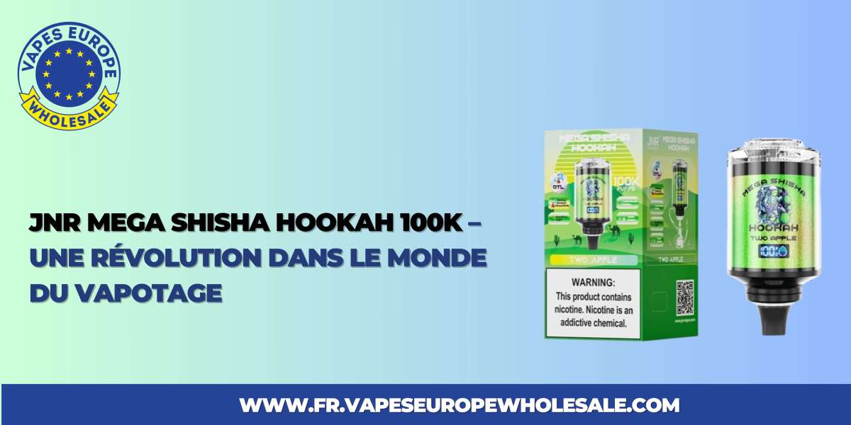 JNR Mega Shisha Hookah 100K – Une Révolution dans le Monde du Vapotage