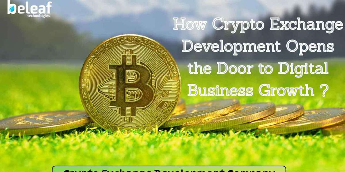 How Crypto Exchange Development Opens the Door to Digital Business Growth ?
