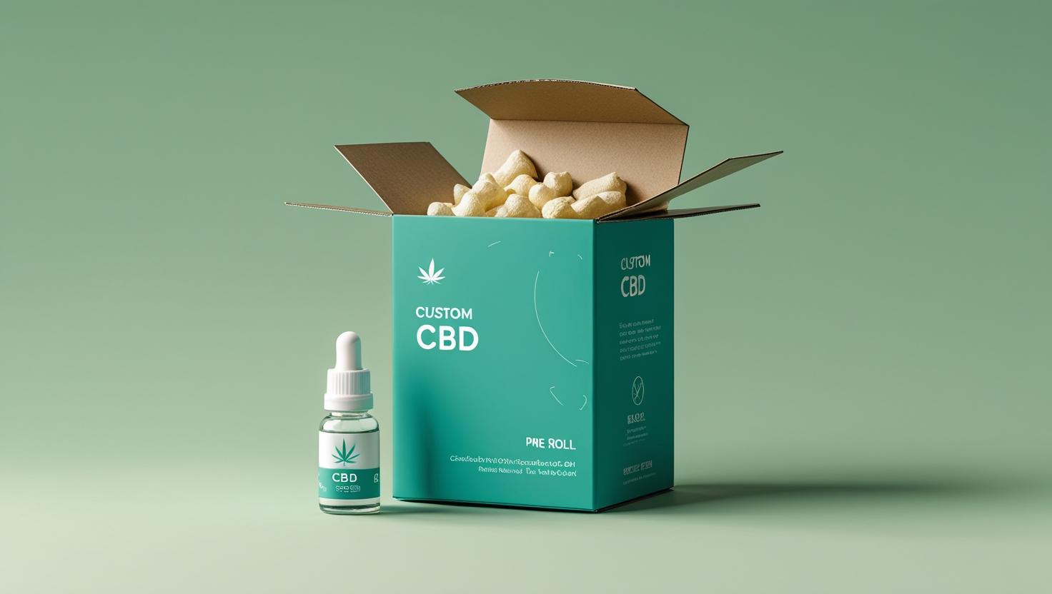 Order Premium CBD Pre Roll Packaging | Custom CBD Boxes