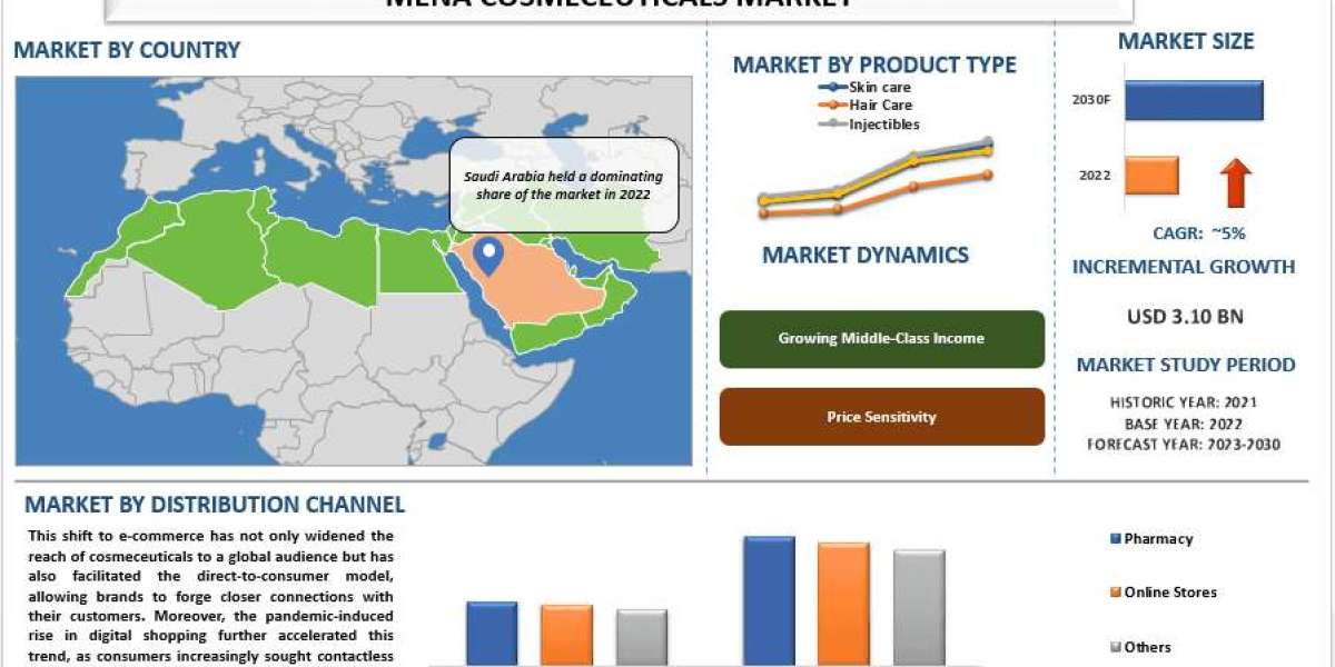 MENA Cosmeceuticals Market Growth, Analysis, Trends, Share and Forecast to 2030