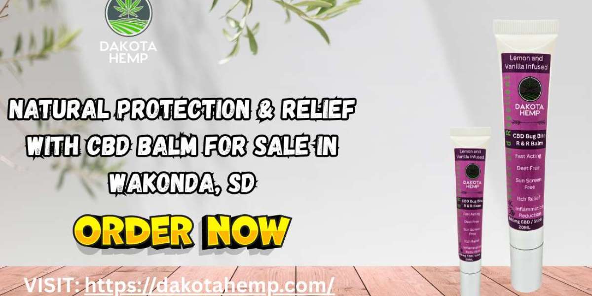 Natural Protection & Relief with CBD Balm for Sale in Wakonda, SD