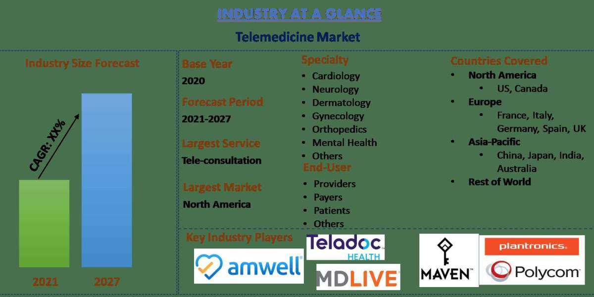 Telemedicine Market Report, Size, Share, Trends & Forecast2027