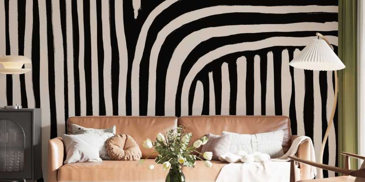 Abstract Wallpaper for Walls: A Modern Interior Design Option