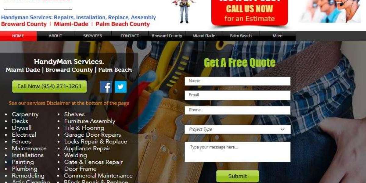Trusted Handyman Services in Broward County & Surrounding Areas