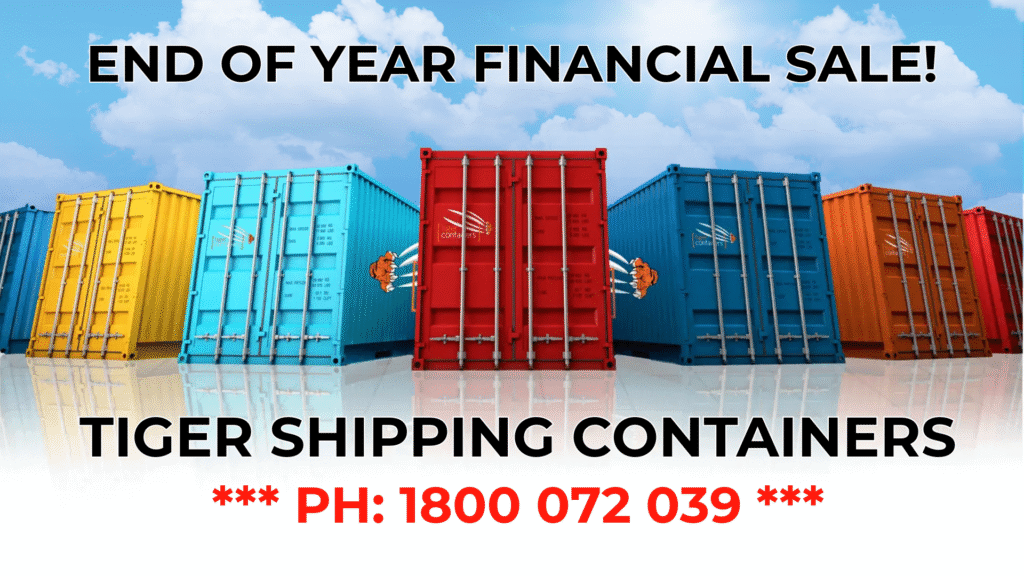 EOFY Sale - All Containers Must Go! (2025) -