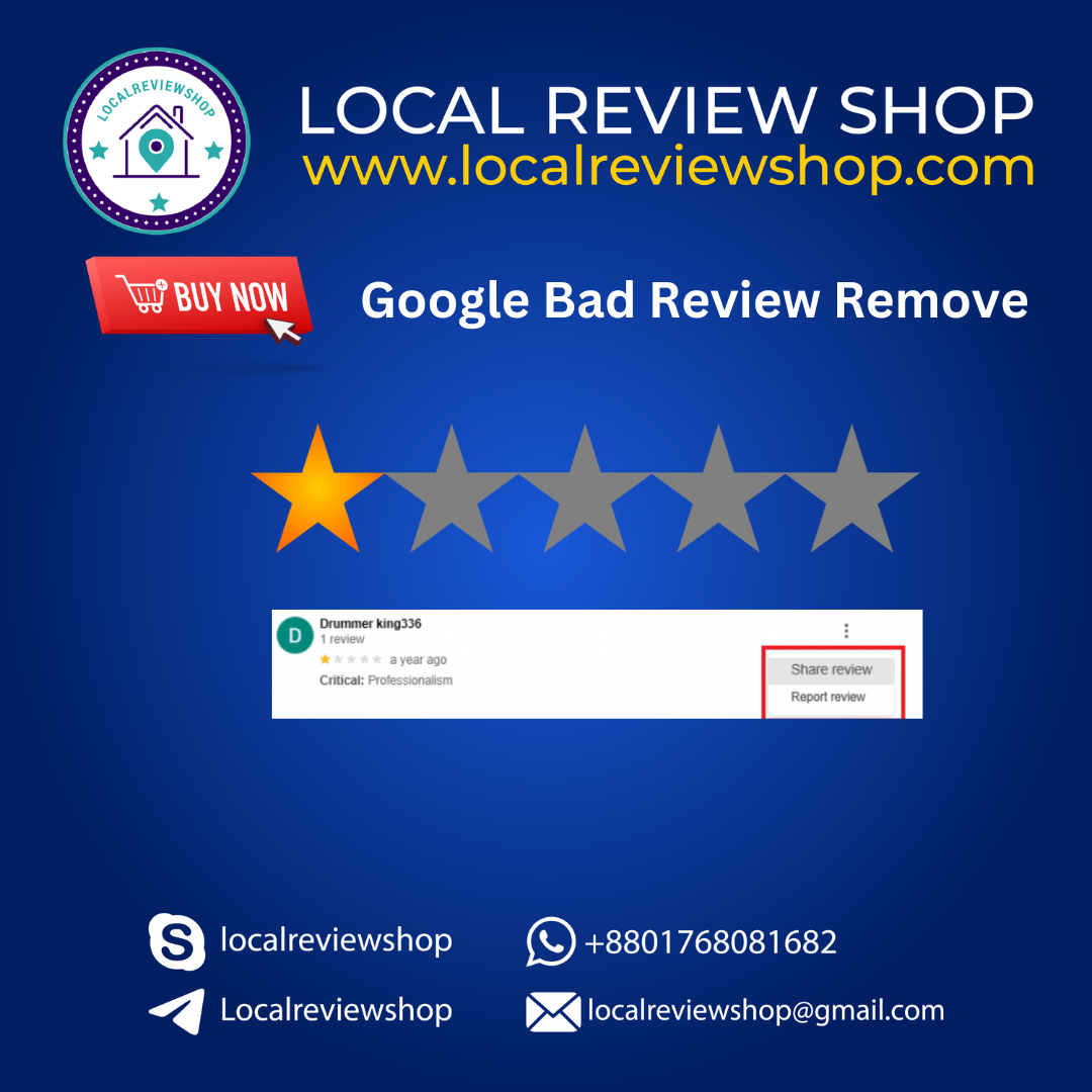 Google Bad Review Remove Service | Fast & Reliable Solutions