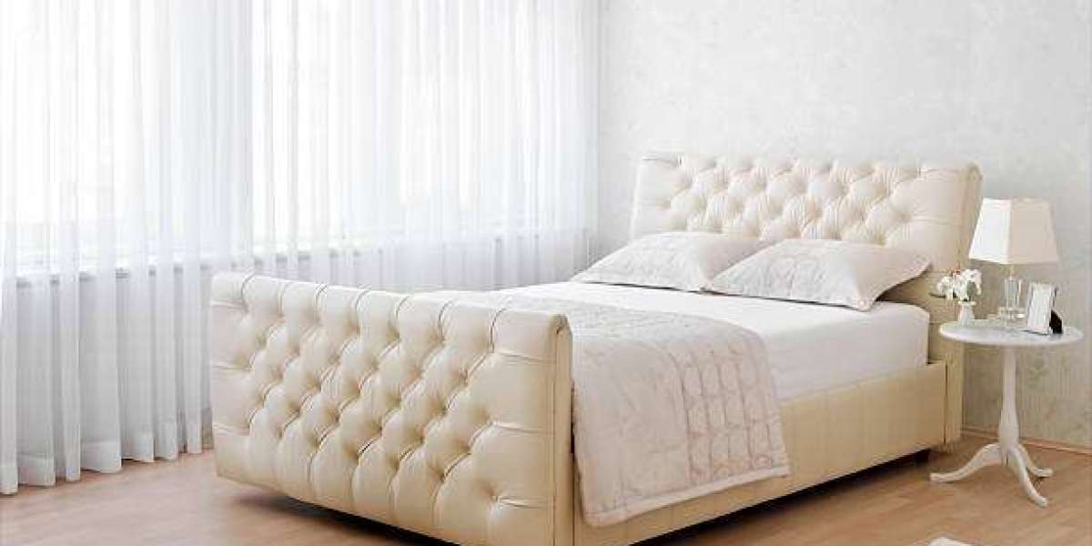 Upholstered Chesterfield Single Bed – Compact Luxury for Any Room