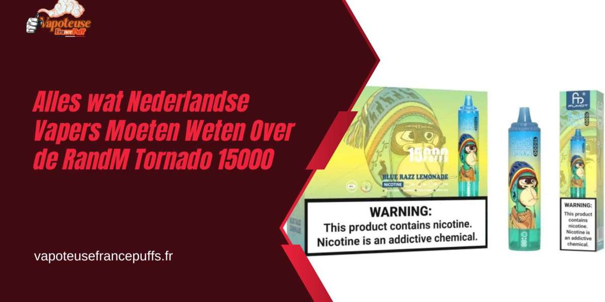 Alles wat Nederlandse Vapers Moeten Weten Over de RandM Tornado 15000