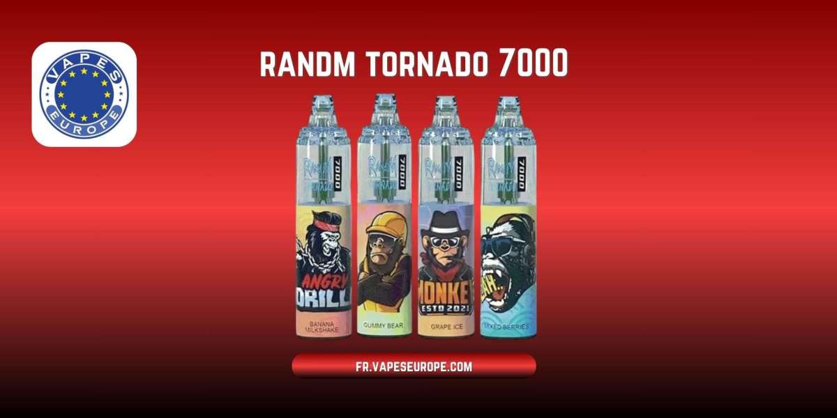 RandM Tornado 7000 : La Révolution de la Puff Jetable au Service des Amateurs de Vape