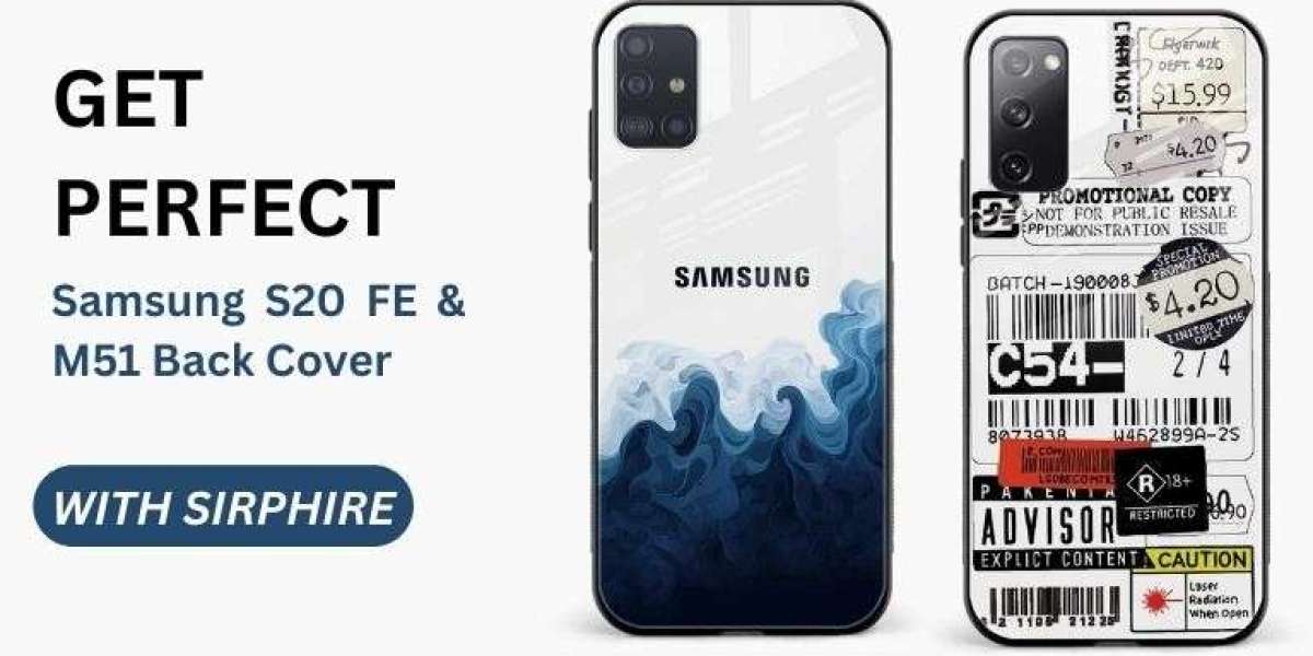 The Perfect Samsung S20 FE Back Cover and Samsung M51 Back Cover