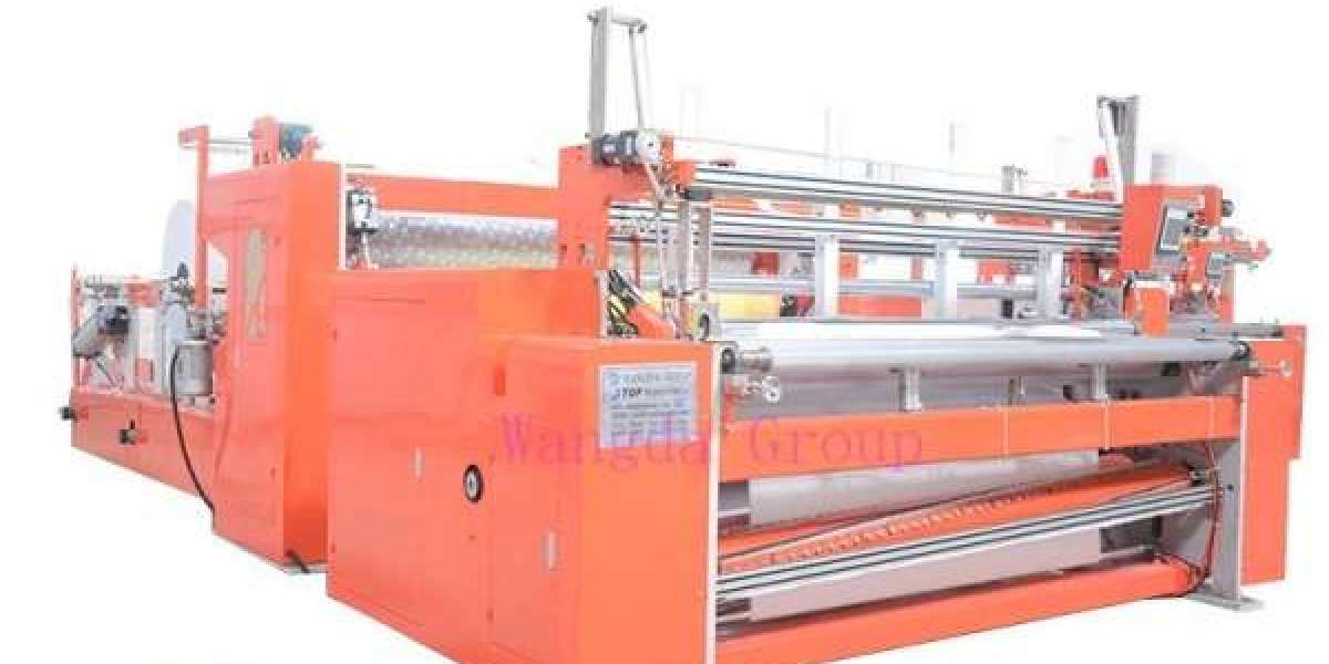 Custom-Designed Tissue Paper Rewinder for Various Sizes