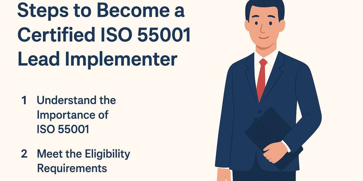 Steps to Become a Certified ISO 55001 Lead Implementer
