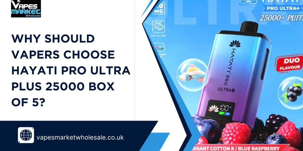 Why Should Vapers Choose Hayati Pro Ultra Plus 25000 Box of 5