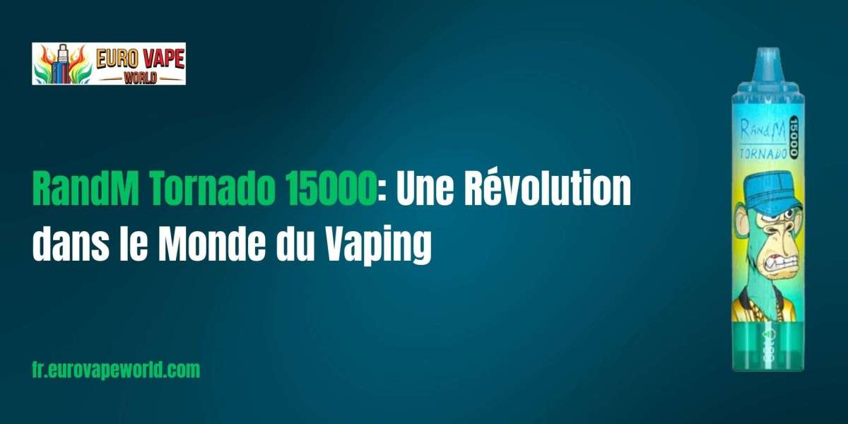 RandM Tornado 15000 : Une Révolution dans le Monde du Vaping