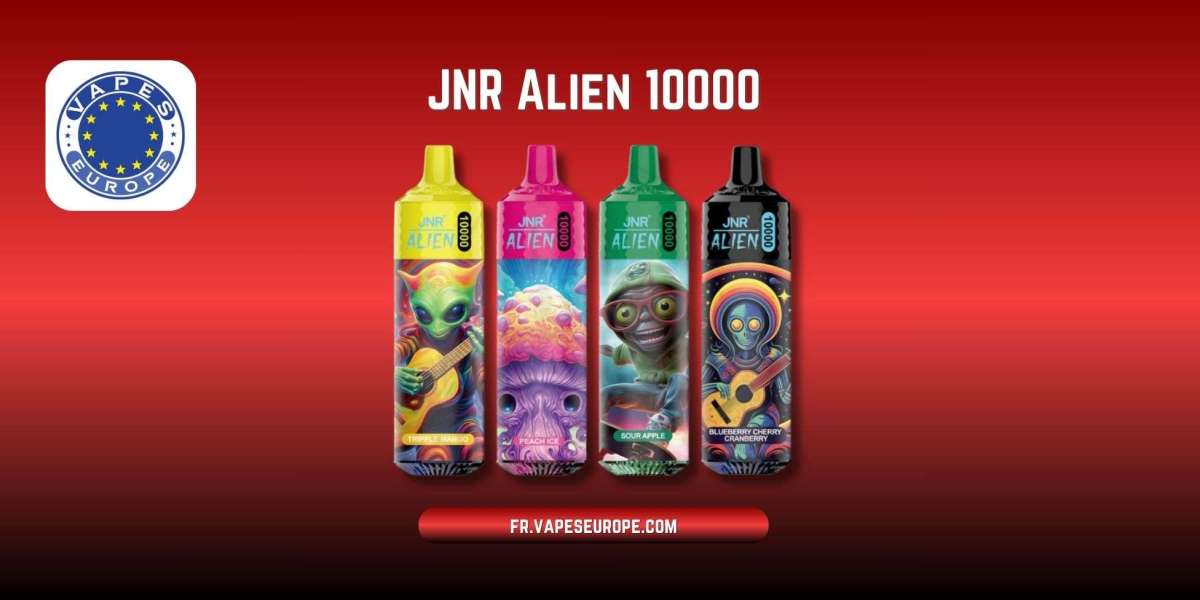 JNR Alien 10000 : La Puff Futuriste qui Réinvente l’Expérience de Vape