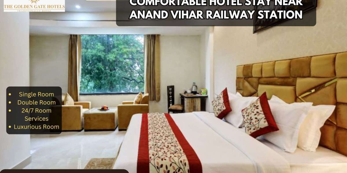 Comfortable Hotel Stay Near Anand Vihar Railway Station