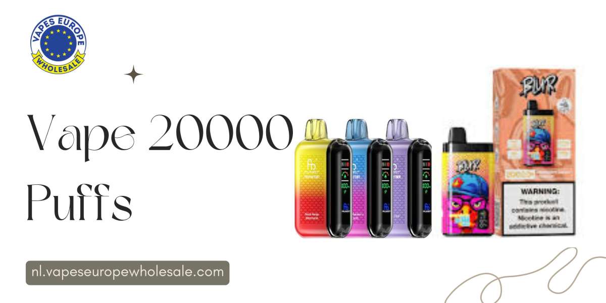 Vape 20000 Puffs – De Nieuwe Revolutie in de Wereld van Vapen
