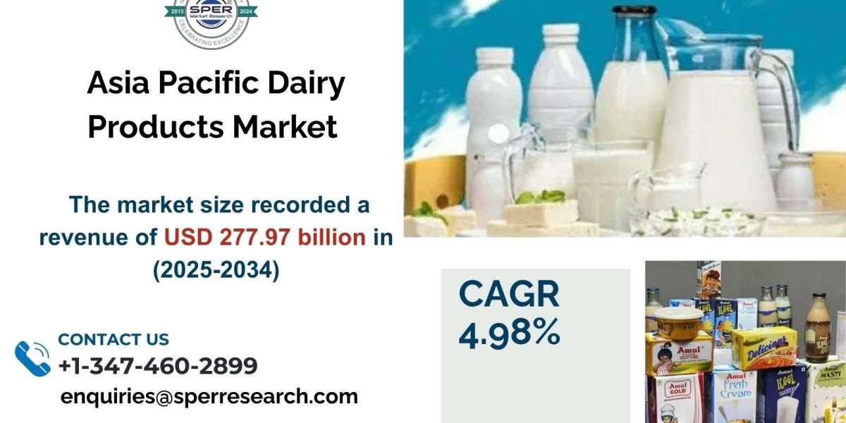 Asia Pacific Dairy Products Market Size, Trends and Growth 2034