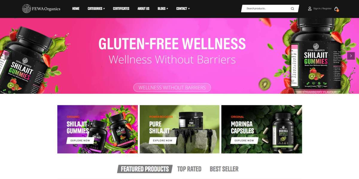 Shilajit Australia Gummies: Natural Energy and Wellness with Fewa Organics