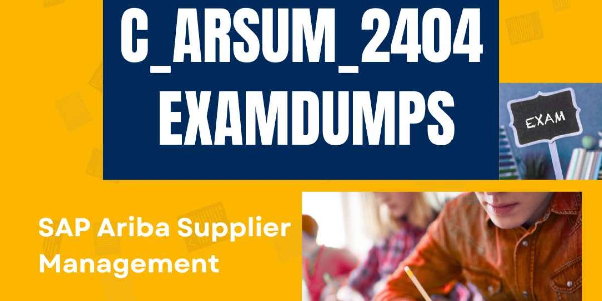 Certification with C_ARSUM_2404 SAP Real Exam Questions & Dumps in Bangalore
