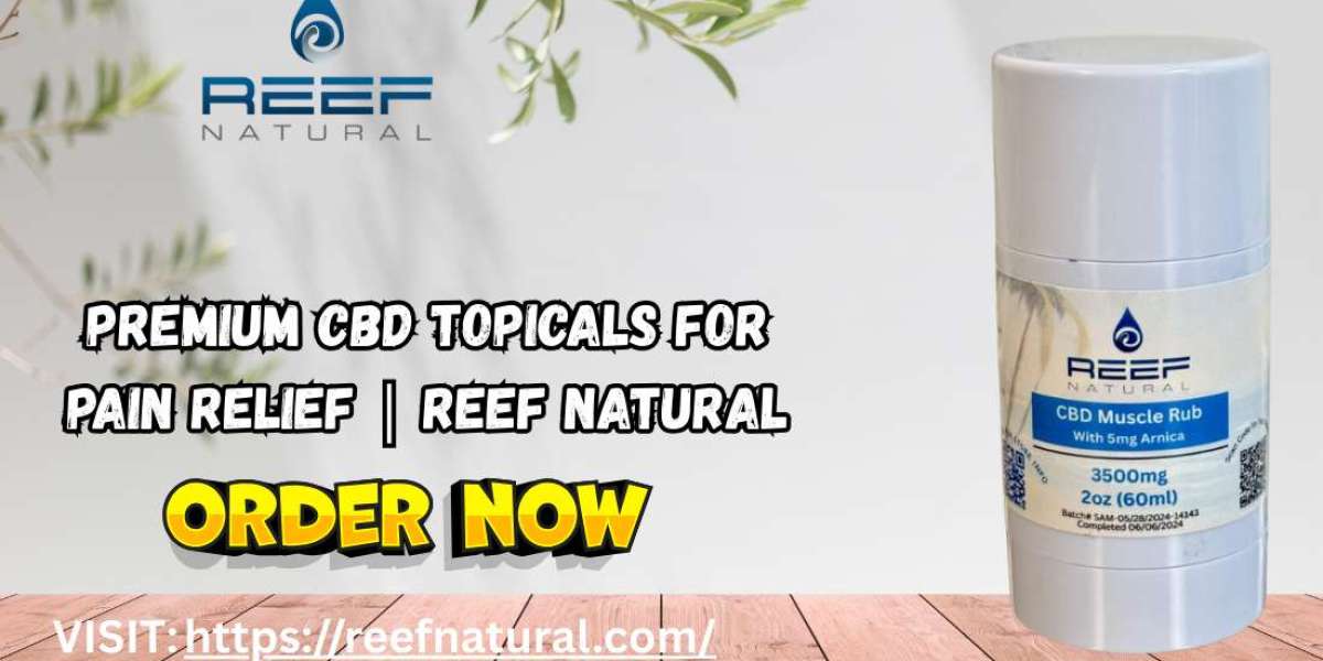 Premium CBD Topicals for Pain Relief | Reef Natural