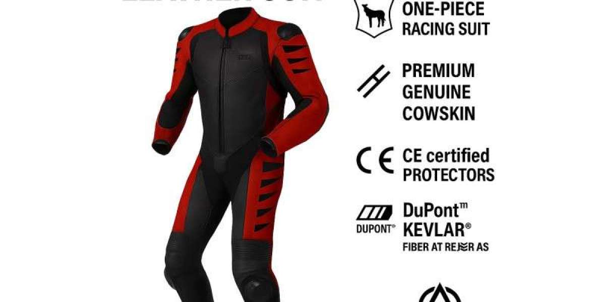 Ride in Style with Red Motorcycle Leathers – Protection and Performance