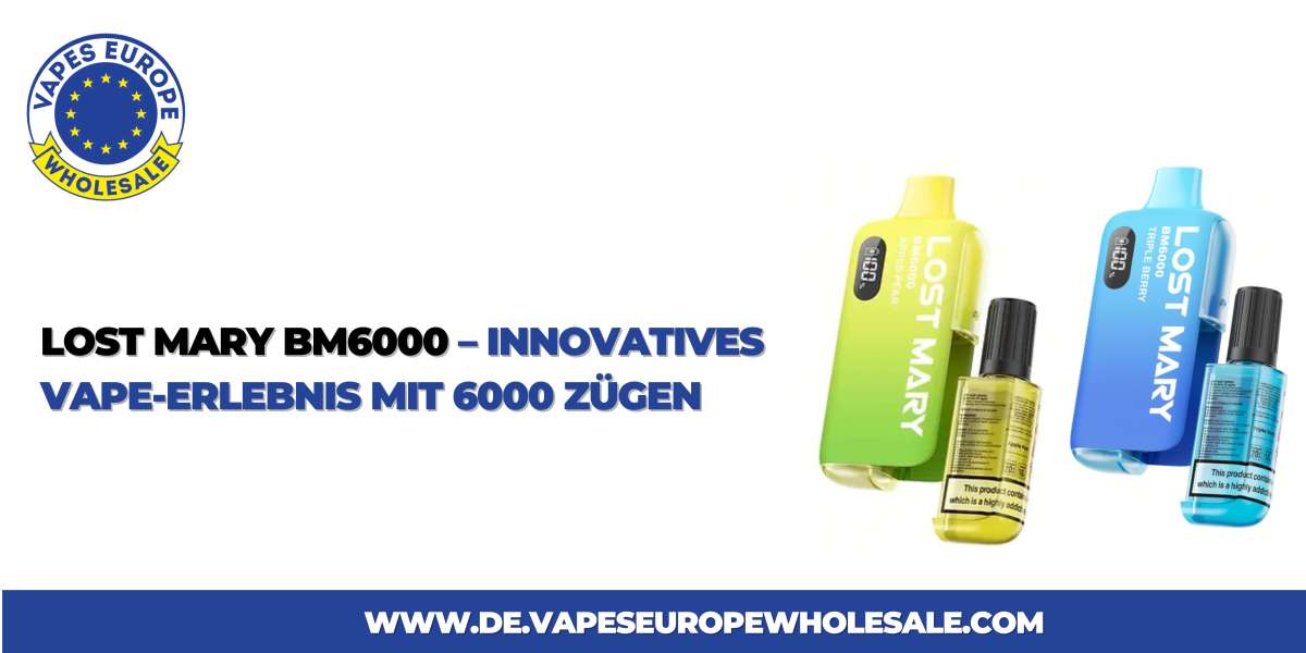 Lost Mary BM6000 – Innovatives Vape-Erlebnis mit 6000 Zügen