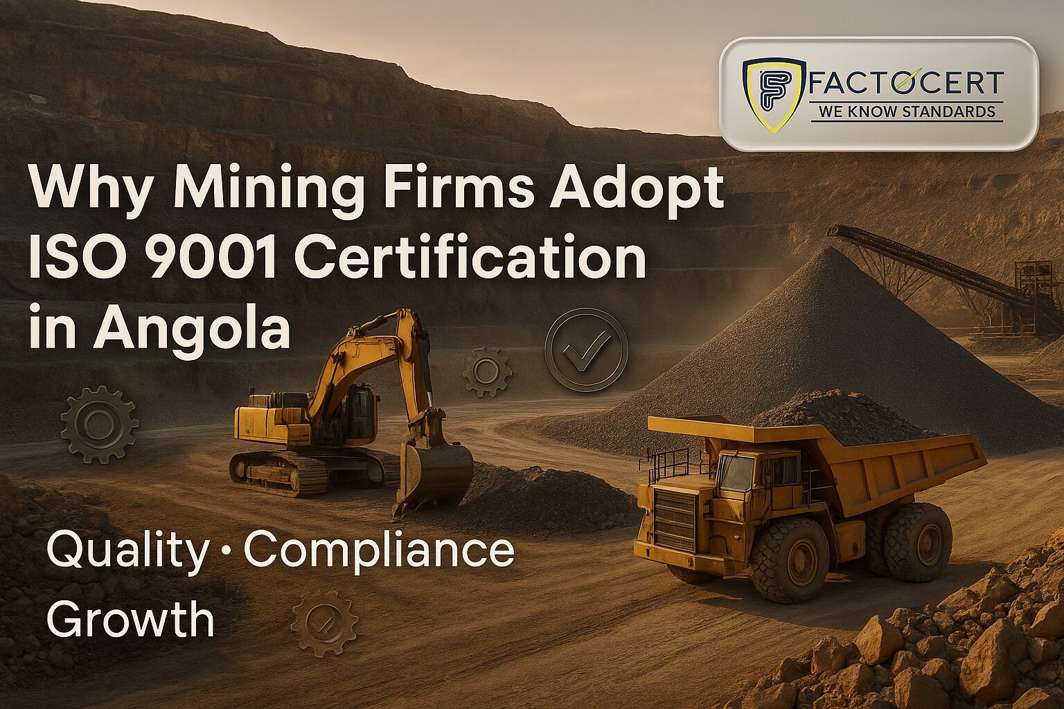 ISO 9001 Certification in Angola | Best QMS consultants in Angola
