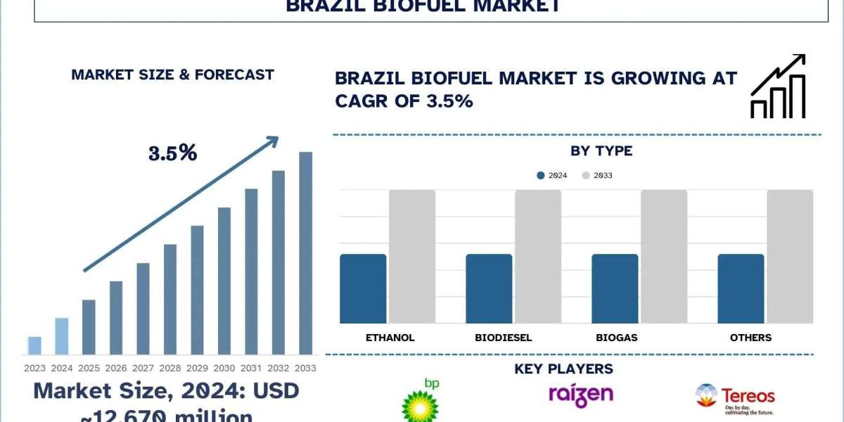 Brazil Biofuel Market Size, Share, Growth & Research Report, 2033 | UnivDatos