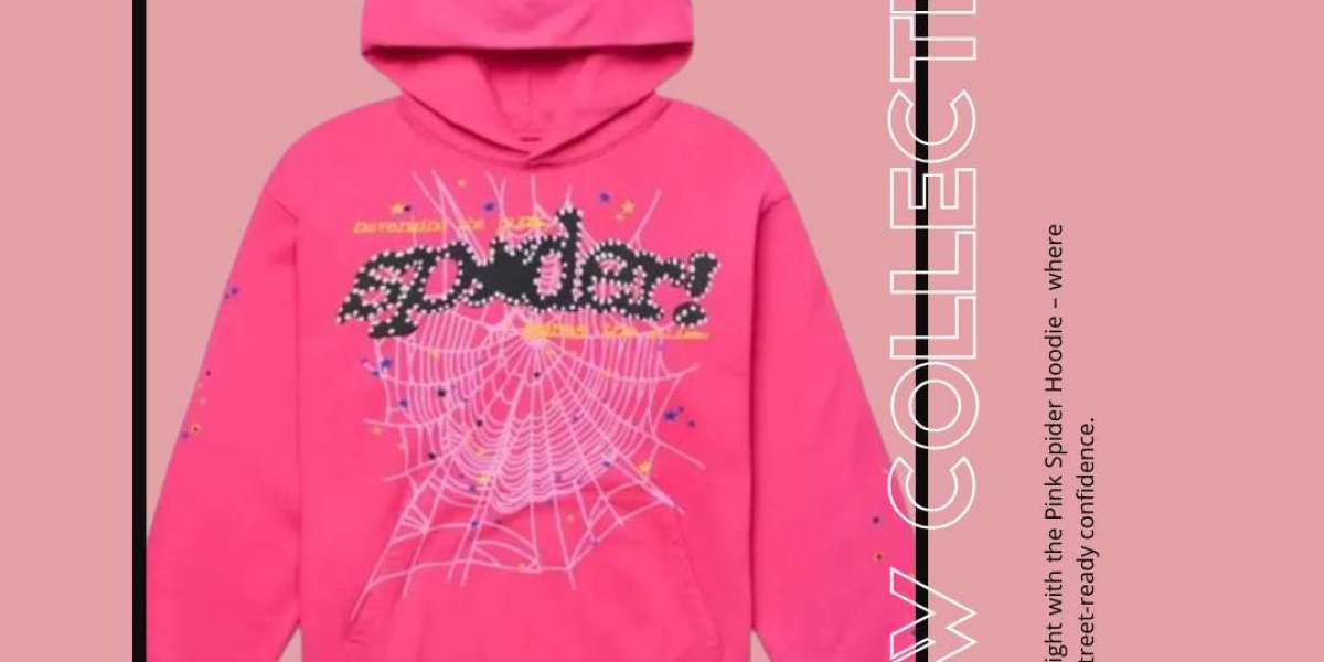 Getting into statement street styles with the Pink Spider Hoodie