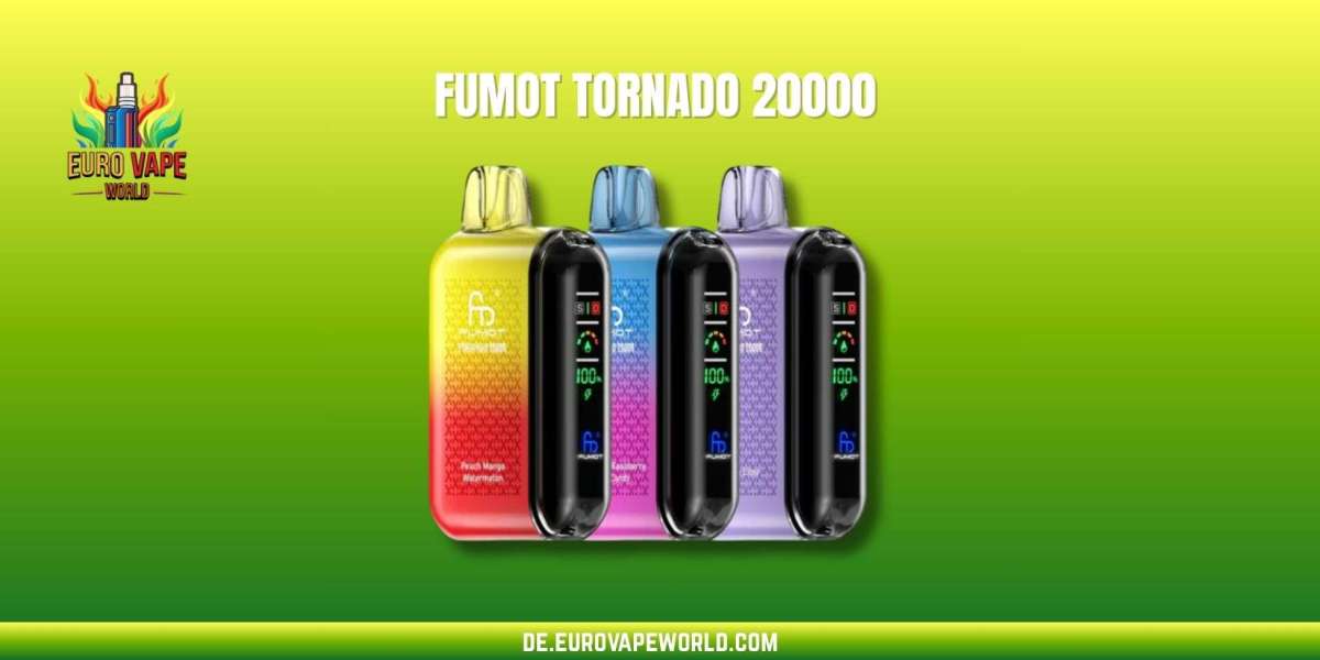 Fumot Tornado 20000 – Alles über den leistungsstarken Tornado 20000 Vape