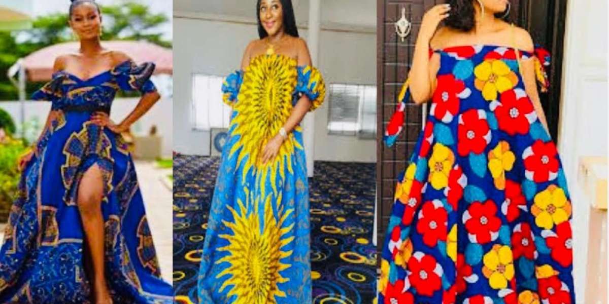 African Print off Shoulder Dress: A Bold and Beautiful Style