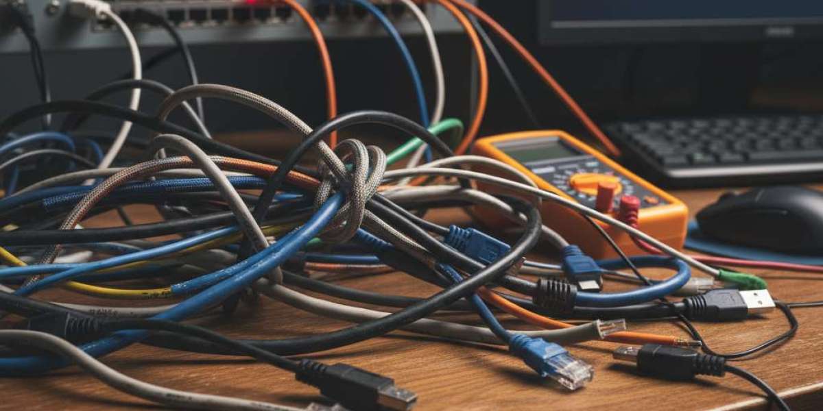 What are the 5 different types of computer monitor cable?