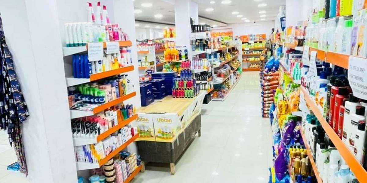 Strong and Durable Supermarket Display Rack for Modern Stores
