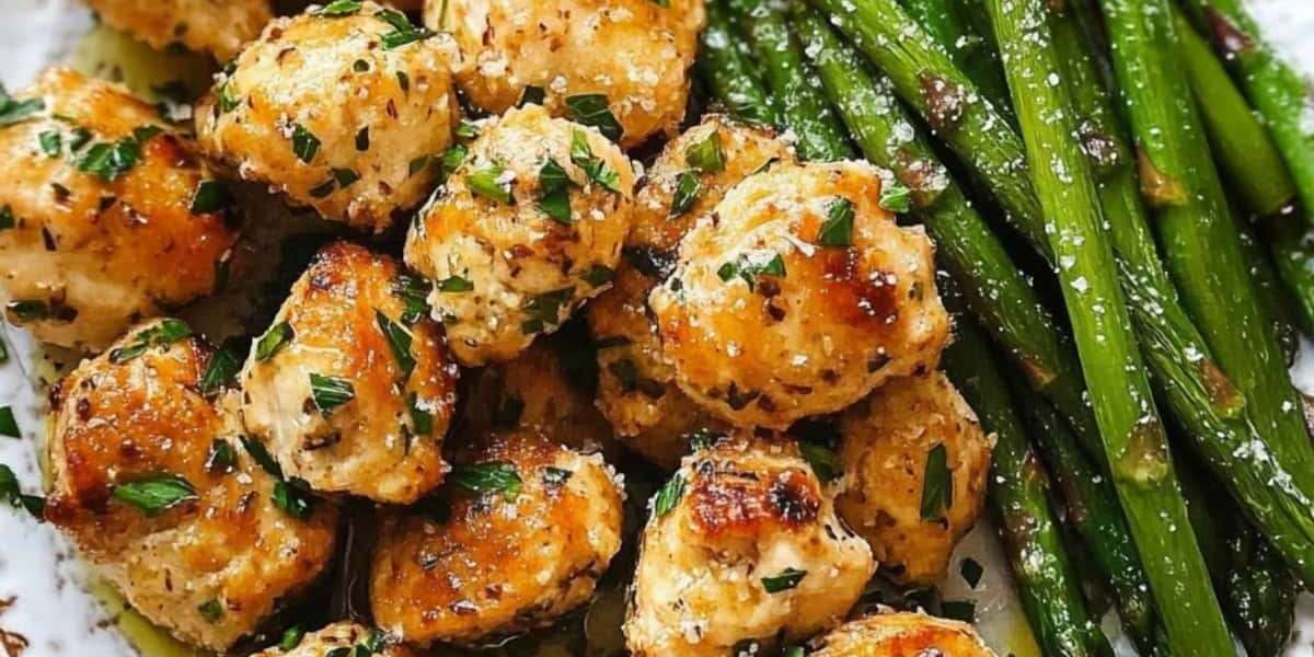 Quick Recipe Idea: Game Night Garlic Parmesan Chicken Bites