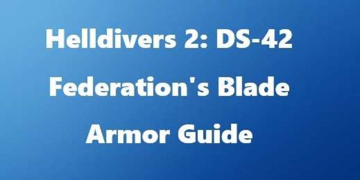 Mastering DS-42 Federation's Blade Armor in Helldivers 2