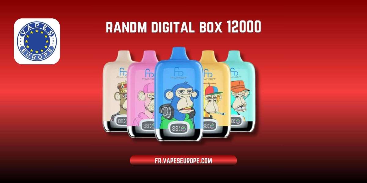 RandM Digital Box 12000 : L’expérience ultime du puff digital nouvelle génération