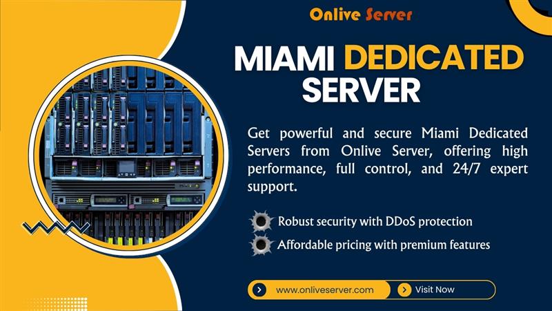 Select Onlive Server’s Miami Dedicated Server to have Ultimate Control and Speed - Bioneers Live