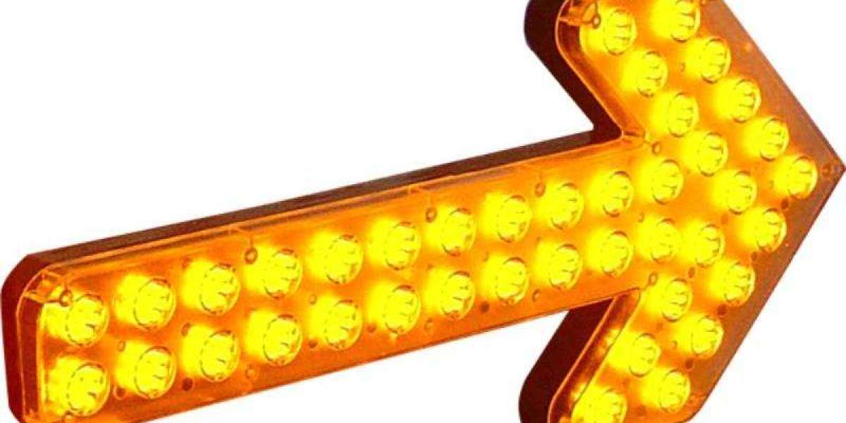 Dual Power Source (AC/DC) LED Arrow Light Bar
