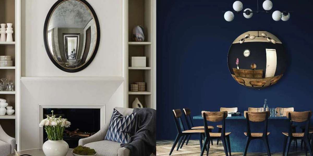 Convex Mirror Art for Timeless Elegance