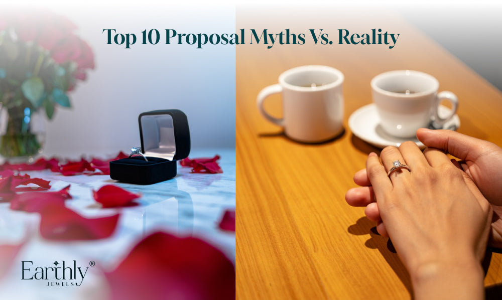 Top10 Proposal - Lab Grown Diamond engagement Ring | Earthly Jewels