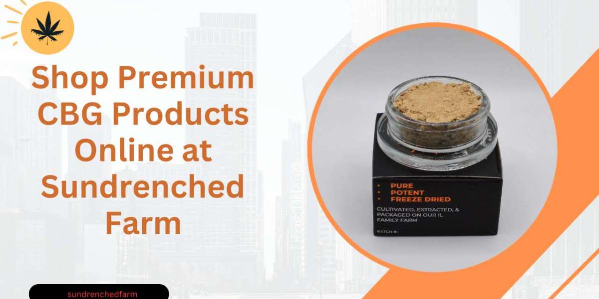 Shop Premium CBG Products Online at Sundrenched Farm