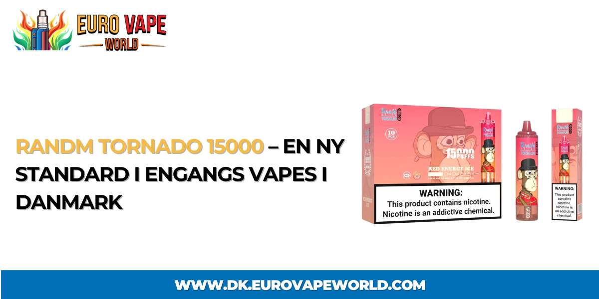 RandM Tornado 15000 – En Ny Standard i Engangs Vapes i Danmark