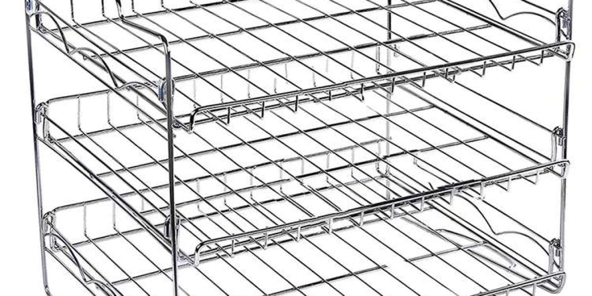 Compact Footprint of Modern Metal Display Stands
