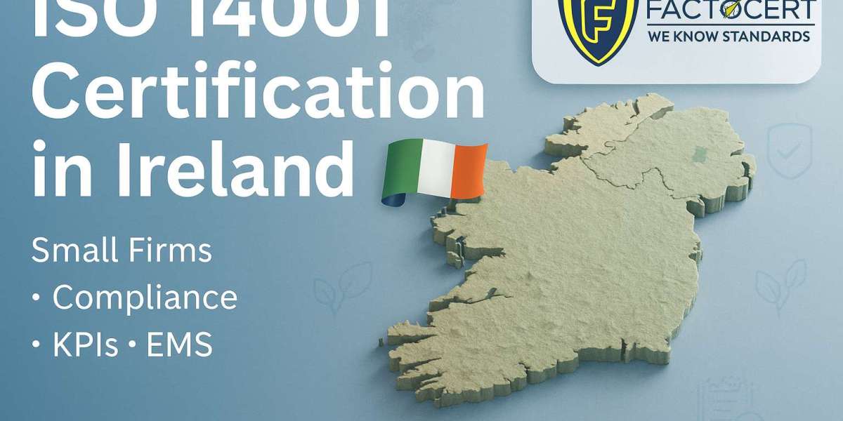 How can small firms apply for ISO 14001 certification in Ireland ?