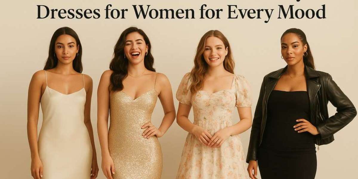 From Minimal to Glam: Trendy Dresses for Women for Every Mood