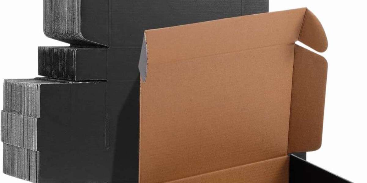 Enhance Your Brand with Stylish Black Kraft Boxes