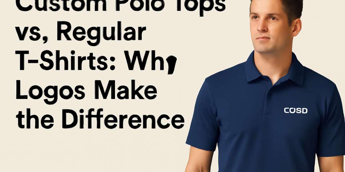Custom Polo Tops vs. Regular T-Shirts: Why Logos Make the Difference