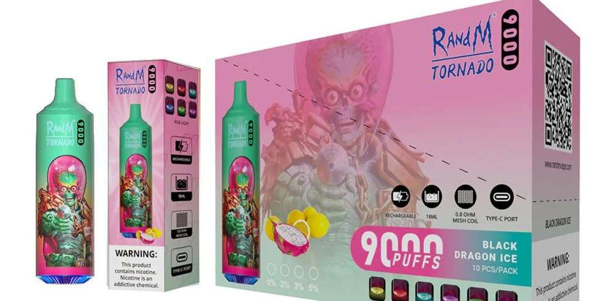 RandM Tornado 9000 België – De Nieuwe Revolutie in Vaping